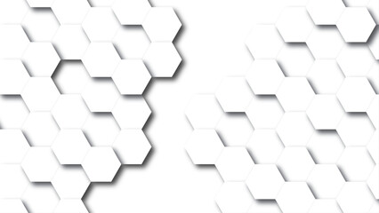  Abstract white 3d hexagon light creative digital concept vector surface tile and mosaic background . multicolor hexagon geometric honeycomb texture background. creative decorative element fabric .