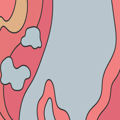 abstract art background icon vector illustration template design