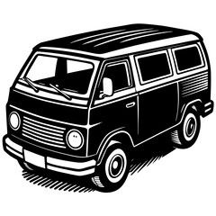 vector illustration of a bus