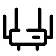 smart home dashed line icon