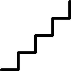 Fototapeta premium stairs line geometric abstract shape decoration