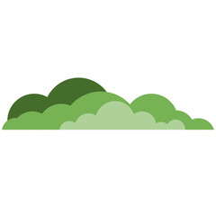 Obraz premium Green Bushes