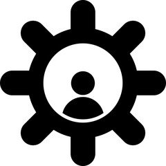 Obraz premium Identity Management Icon