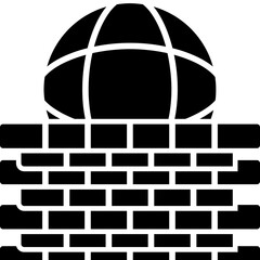 Network Firewall Icon