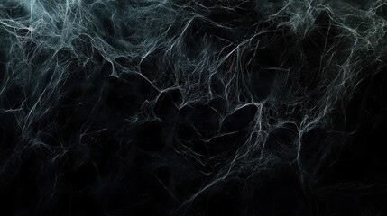 Glowing spiderweb texture, dark background, Halloween design