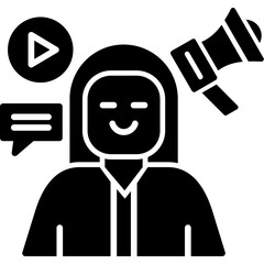 Influencer Marketing Icon