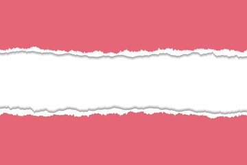 Torn Paper Edges With Shadow Effect Design