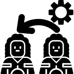 Knowledge Sharing Icon