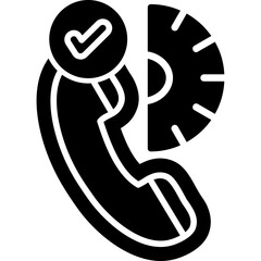 Average Handling Time Icon