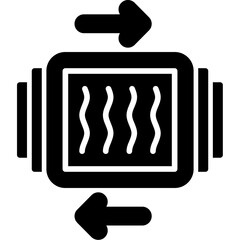Heat Exchanger Icon