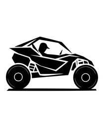 off road adventure atv utv buggy isolated logo vector  © Maria