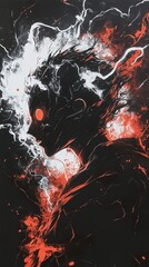 Dark Powerful Figure