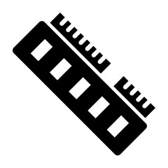 Ram Vector Glyph Icon Design