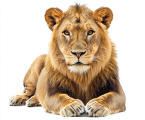 Obraz premium lion isolated