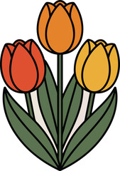 bouquet of tulips