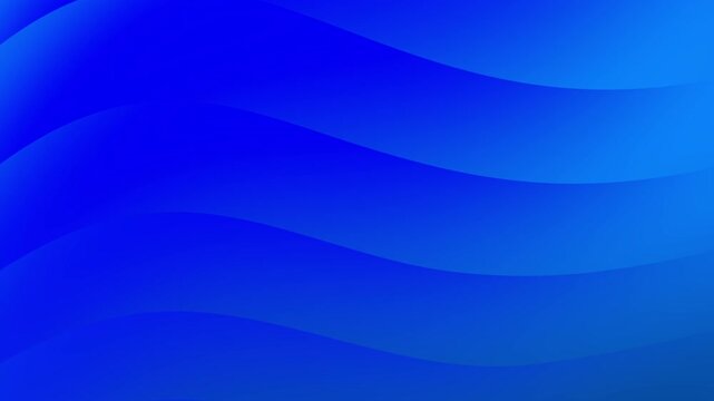 Abstract blue themed background featuring flowing wavy lines. Suitable for design projects, digital backgrounds, website templates, or presentation layouts.
