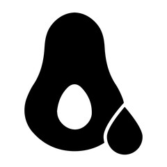 Healthy Fats Vector Glyph Icon Design
