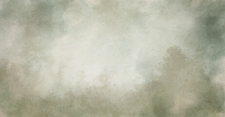 Abstract watercolor art background template. brown and green watercolor backdrop empty space for text, banner, presentation or product display graphic design