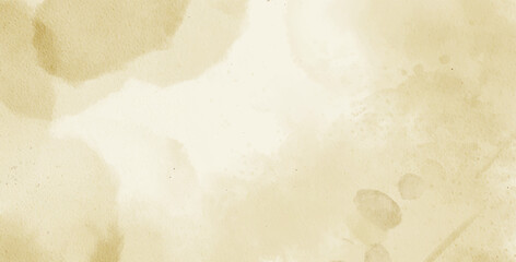 Abstract watercolor art background template. brown and beige watercolor backdrop empty space for text, banner, presentation or product display graphic design