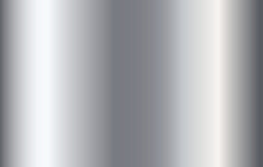 Silver metallic  vector pattern. Silver gradient pattern.  Vector silver elegant, shiny and metalic gradient collection for chrome border, frame, ribbon, label design. metal silver pattern 