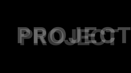 text animation transaparent background