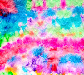 Fototapeta premium Unusual Graffiti Textures. Hand Drawn Tie Dye.