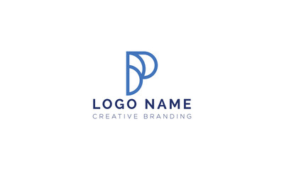 Minimalist P Logo for Branding and Identity.