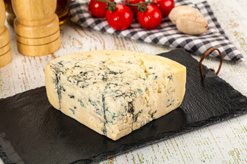 Gourmet blue cheese with mold