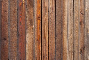 Closeup of natural unpainted wooden boards texture