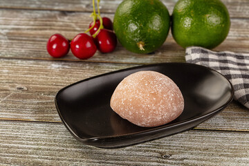 Japanese rice dessert mochi cake