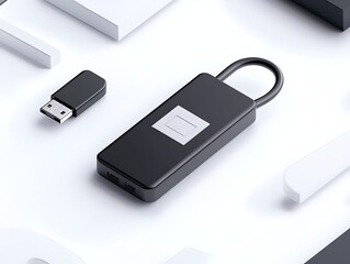 Fototapeta premium Tech Device Mockup