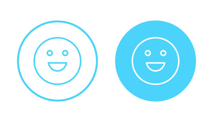 Smile icon vector. smile emoticon icon. feedback sign and symbol