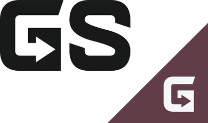 letter G arrow, GO logo vector, letter G progress, letter g exit logo with vector 