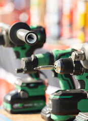  Cordless drills  working also as guns