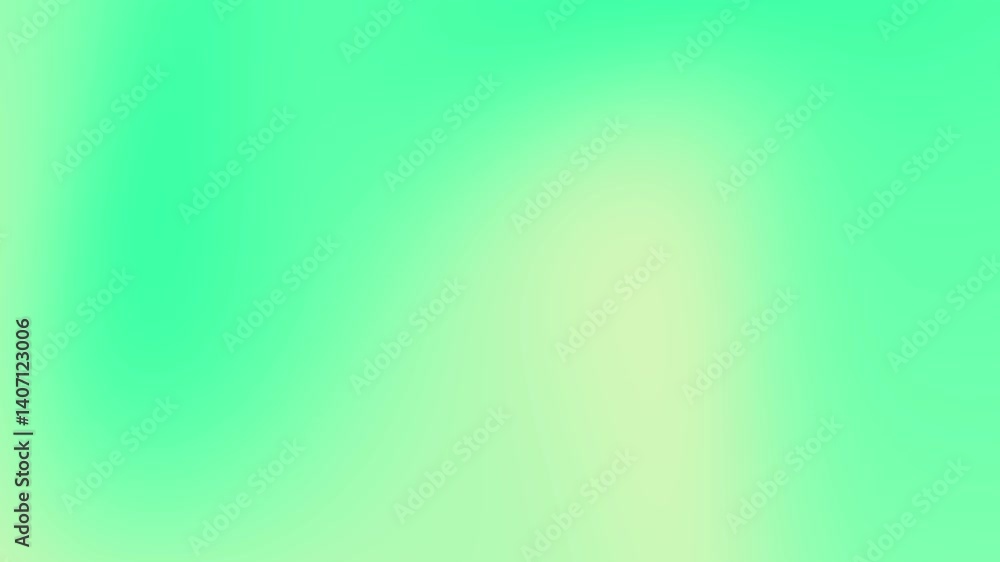 Poster Abstract green mint gradient design with textured lines creates a patterned chroma key for a digital screen
