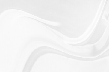 White gray satin texture that is white silver fabric silk background with beautiful soft blur pattern natural.