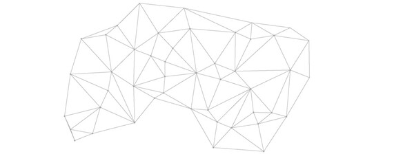 abstract black white triangle. geometric line texture background. polygon pattern. retro styled concept.