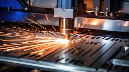 machine cut metal
