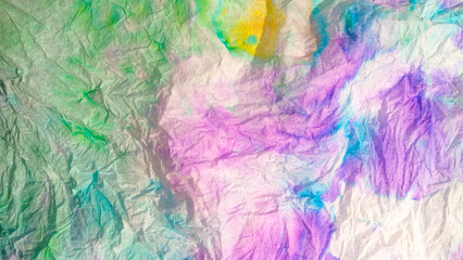 Obraz premium Rainbow Graphic Paint. Tie Dye Batik Patterns.