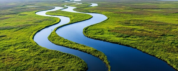 Artificial canals draining wetlands, water mismanagement, ecosystem loss