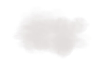 White smoke on transparent background. Soft flowing texture with mist, steam, and haze effect. Abstract smoky wave for creative designs and atmospheric visuals. Vector illustration.