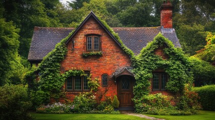 Fototapeta premium quaint house brick