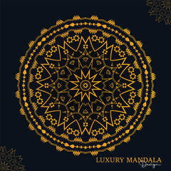 Mandala: the circle of life, reimagined with gold and grandeur