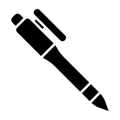 Pen Vector Glyph Icon Design