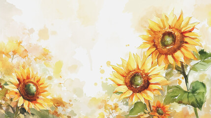 Fototapeta premium Elegant wedding invitation card background . Minimal hand painted watercolor botanical flowers texture template background. Design for wedding, vip cover, poster, rsvp moderncard.Valentine's Day