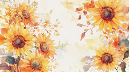 Elegant wedding invitation card background . Minimal hand painted watercolor botanical flowers texture template background. Design for wedding, vip cover, poster, rsvp moderncard.Valentine's Day