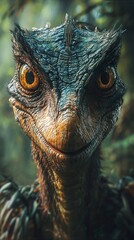 Closeup of a Prehistoric Creature