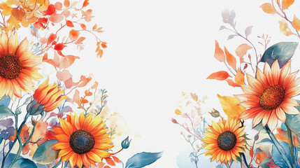 Elegant wedding invitation card background . Minimal hand painted watercolor botanical flowers texture template background. Design for wedding, vip cover, poster, rsvp moderncard.Valentine's Day