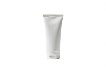 Tube of cream for skincare isolated