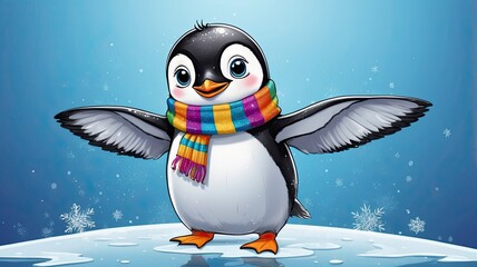 Penguin Playtime Delight